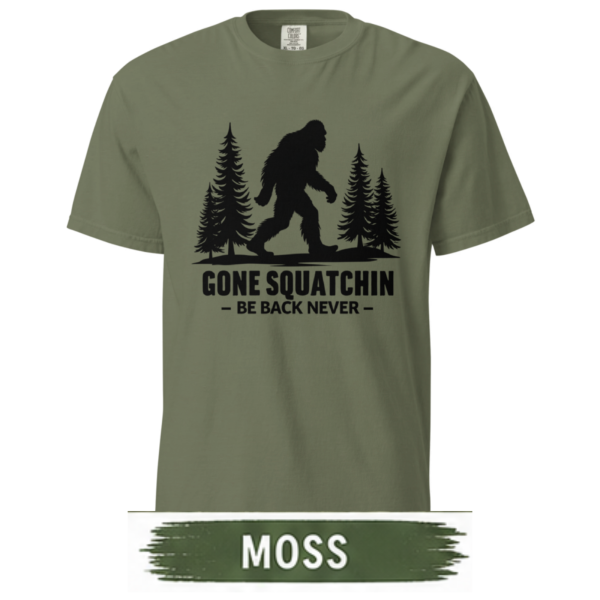 bigfoot-tshirt-gone-sqautching-comfort-colors-moss.jpg