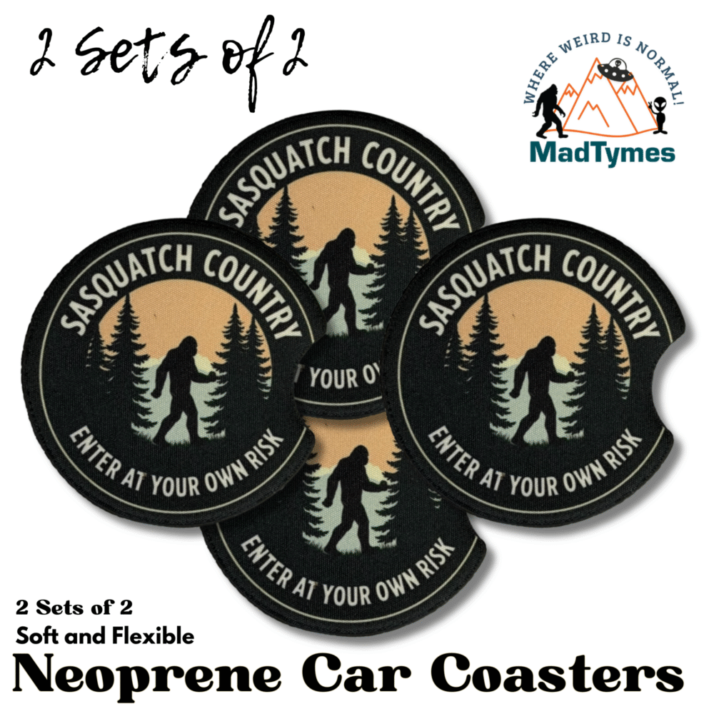 sasquatch country set of 4