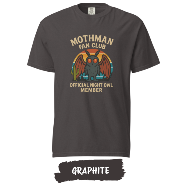 mothman-fan-club-comfort-colors-graphite mothman-fan-club-comfort-colors-graphite