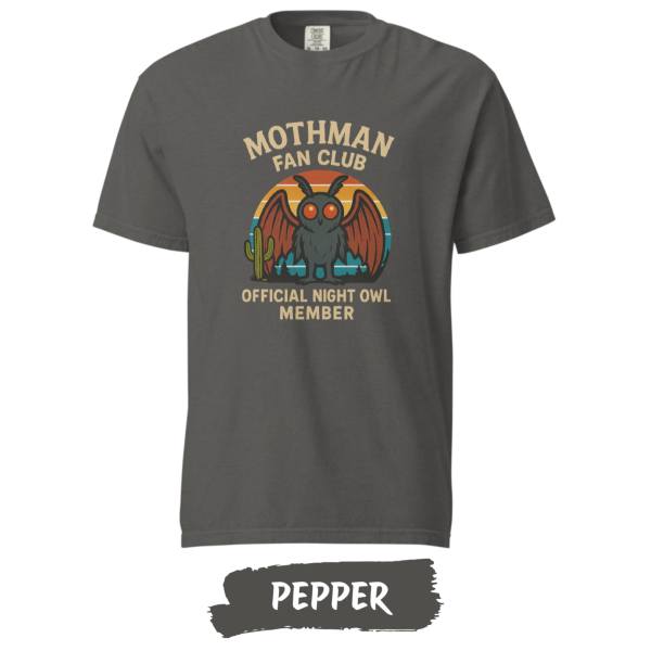 mothman-fan-club-comfort-colors-pepper mothman-fan-club-comfort-colors-pepper