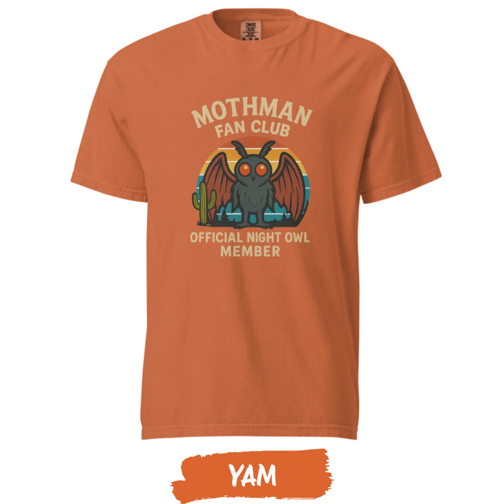 mothman-fan-club-comfort-colors-yam mothman-fan-club-comfort-colors-yam