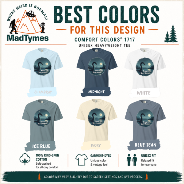 nessie-is-my-spirit-animal-shirt-comfort-colors-best colors nessie-is-my-spirit-animal-shirt-comfort-colors-best colors