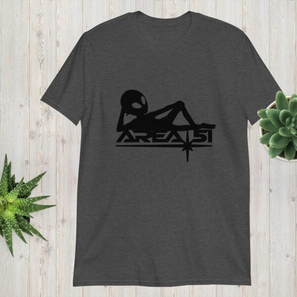 Area 51 – Alien Reclining Logo Unisex T-Shirt