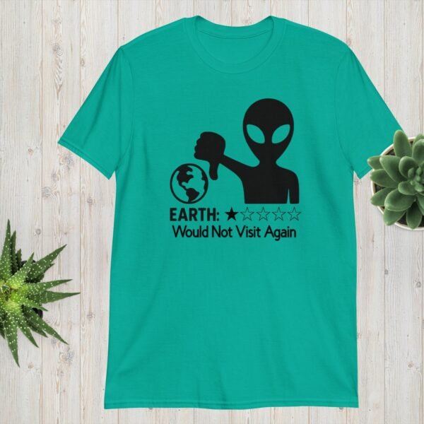 Earth Would Not Visit Again – Alien 1-Star Review Unisex T-Shirt