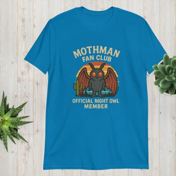 Mothman Fan Club – Official Night Owl Member Unisex T-Shirt