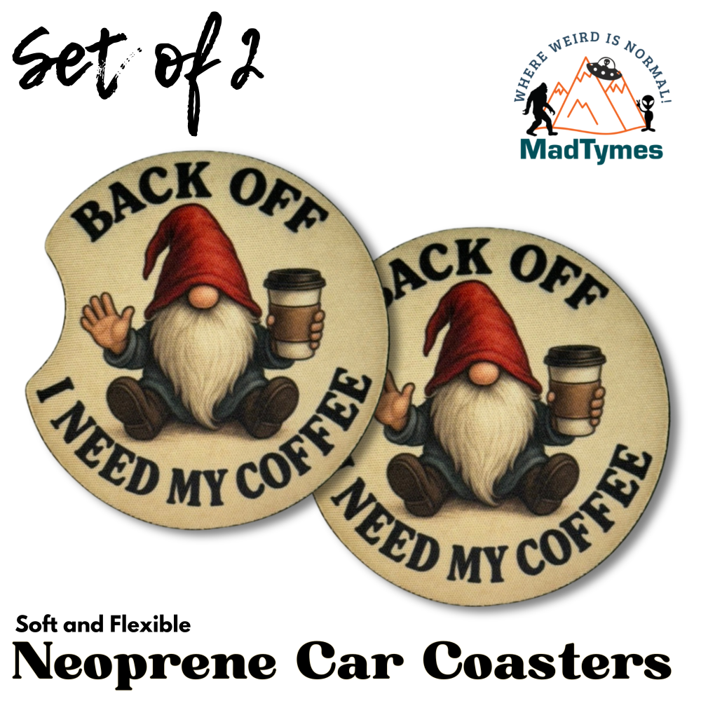 funny-coffee-gnome-car-coasters funny-coffee-gnome-car-coasters