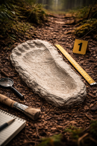 Bigfoot Footprint Cast Investigation