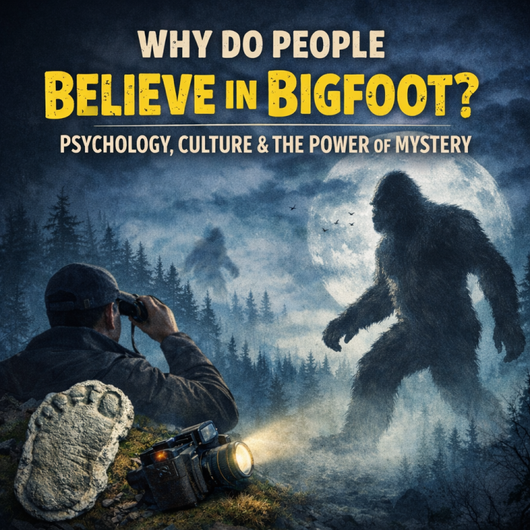 WHY DO PEOPLE BELIEVE IN BIGFOOT?