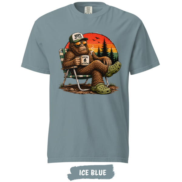 bigfoot-t-shirt-nope-not-today-comfaort-colors-t-shirt-ice-blue