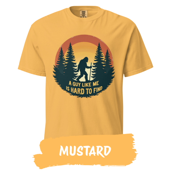 bigfoot-tshirt-hard-to-find-comfort-colors-aglm-mustard.jpg