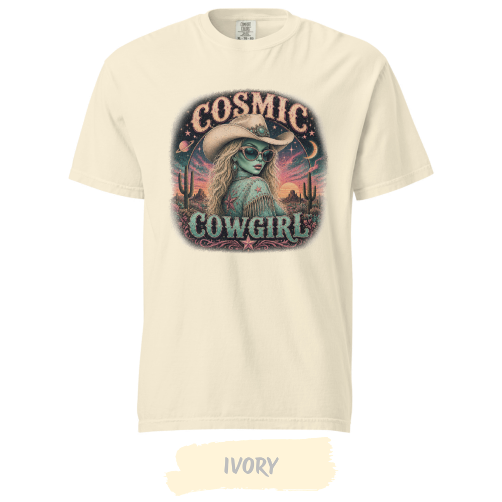 cosmic-cowgirl-shirt-comfort-colors-1717-ivory
