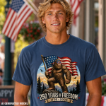 Patriotic Bigfoot Comfort Colors-mock