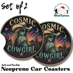 cosmic-cowgirl-car-coasters