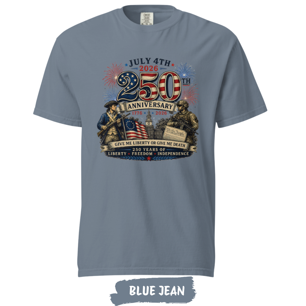 america-250th-anniversary-t-shirt-comfort-colors-blue-jean