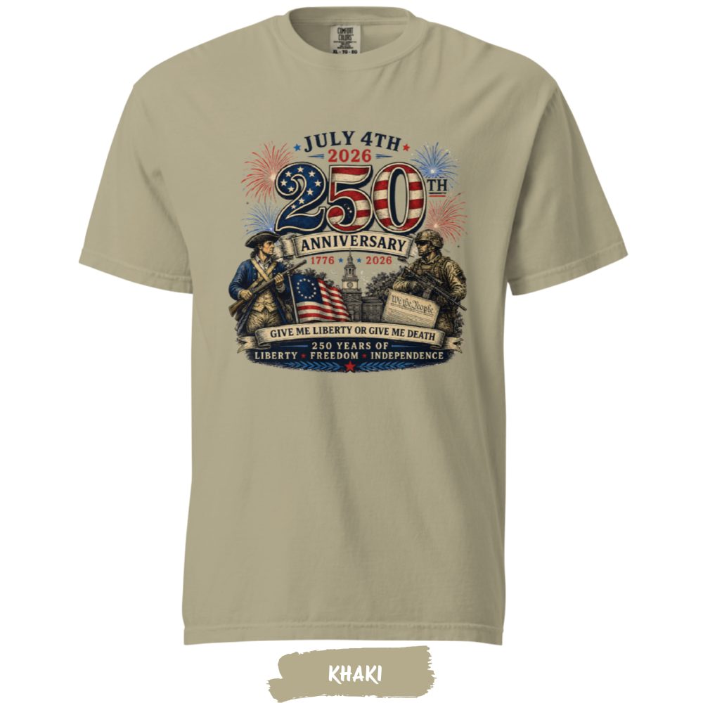 america-250th-anniversary-t-shirt-comfort-colors-khaki