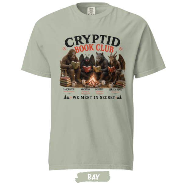 cryptid-book-club-tshirt-sasquatch-mothman-dogman-jersey-devil-bay cryptid-book-club-tshirt-sasquatch-mothman-dogman-jersey-devil-bay