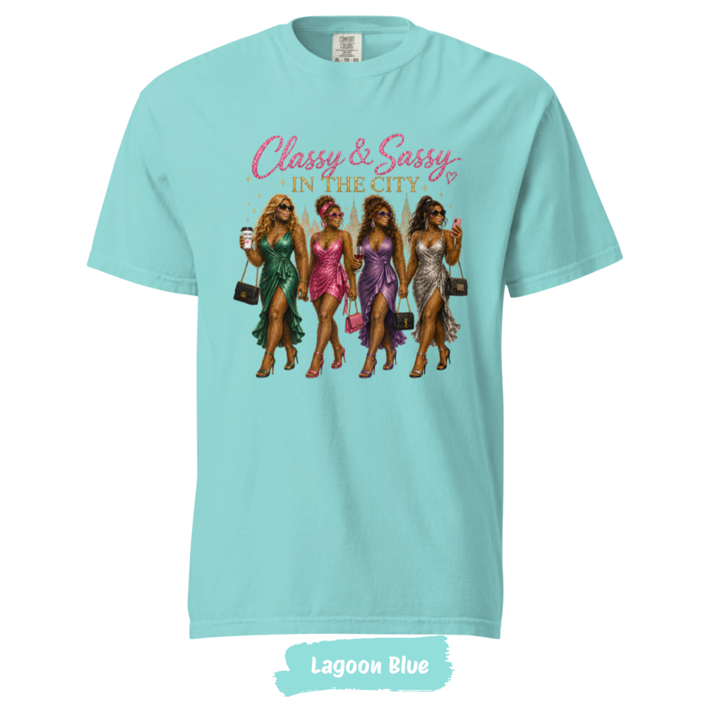 classy-sassy-in-the-city-female-bigfoot-shirt-comfort-colors-lagoon-blue