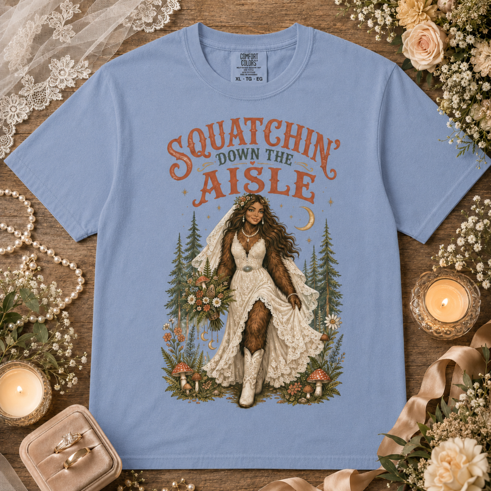 squatchin-down-the-aisle-comfort-colors-washed-denim squatchin-down-the-aisle-comfort-colors-washed-denim
