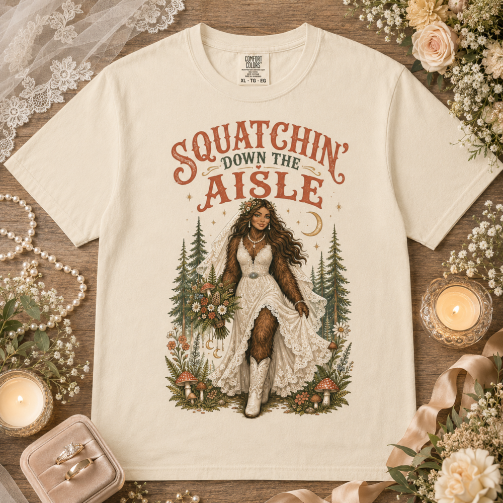 squatchin-down-the-isle-comfort-colors-ivory squatchin-down-the-isle-comfort-colors-ivory