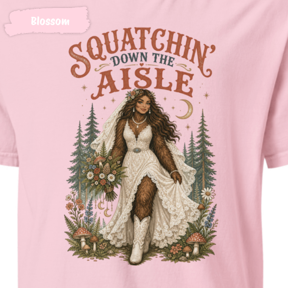 squatchin-down-the-isle-blossom squatchin-down-the-isle-blossom