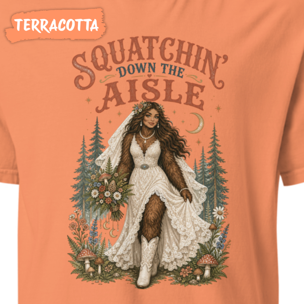 squatchin-down-the-isle-terracotta squatchin-down-the-isle-terracotta