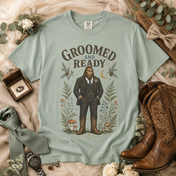 bigfoot-groom-shirt-groomed-and-ready-mock bigfoot-groom-shirt-groomed-and-ready-mock