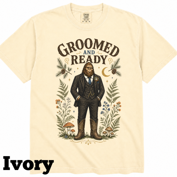 bigfoot-groom-shirt-groomed-and-ready-ivory bigfoot-groom-shirt-groomed-and-ready-ivory