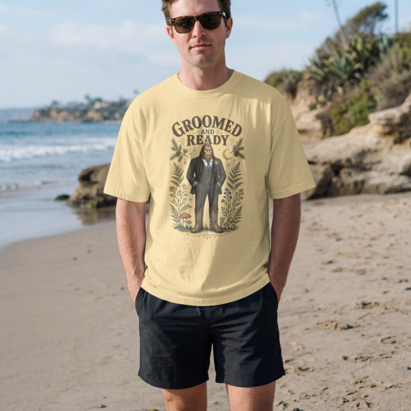 bigfoot-groom-shirt-groomed-and-ready-mock-2 bigfoot-groom-shirt-groomed-and-ready-mock-2