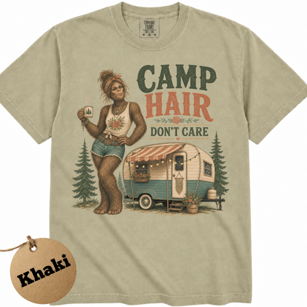 bigfoot-camping-shirt-camp-hair-dont-care-khaki bigfoot-camping-shirt-camp-hair-dont-care-khaki