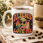 Aliens Love Me Mug – 15 oz