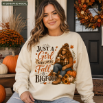 Female Bigfoot Fall Sweatshirt