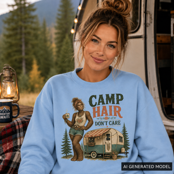 Camp Hair Bigfoot Sweatshirt