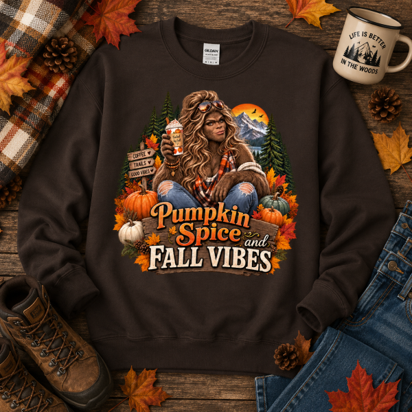 ChatGPT Image Aug 22, 2026, 05_36_44 PM Pumpkin Spice Bigfoot Sweatshirt
