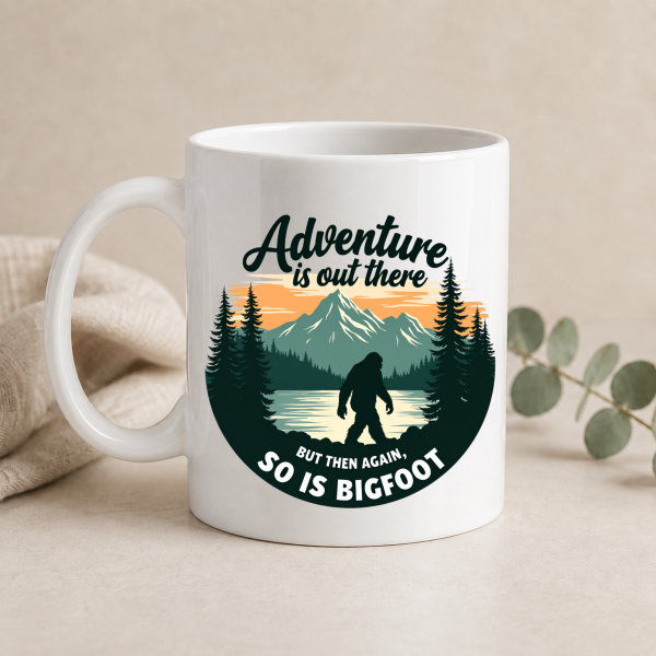 Bigfoot Adventure Mug – 15 oz