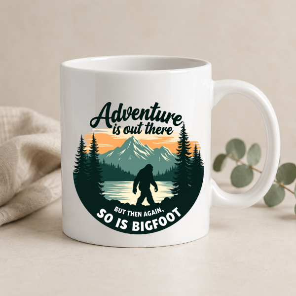 Bigfoot Adventure Mug – 15 oz