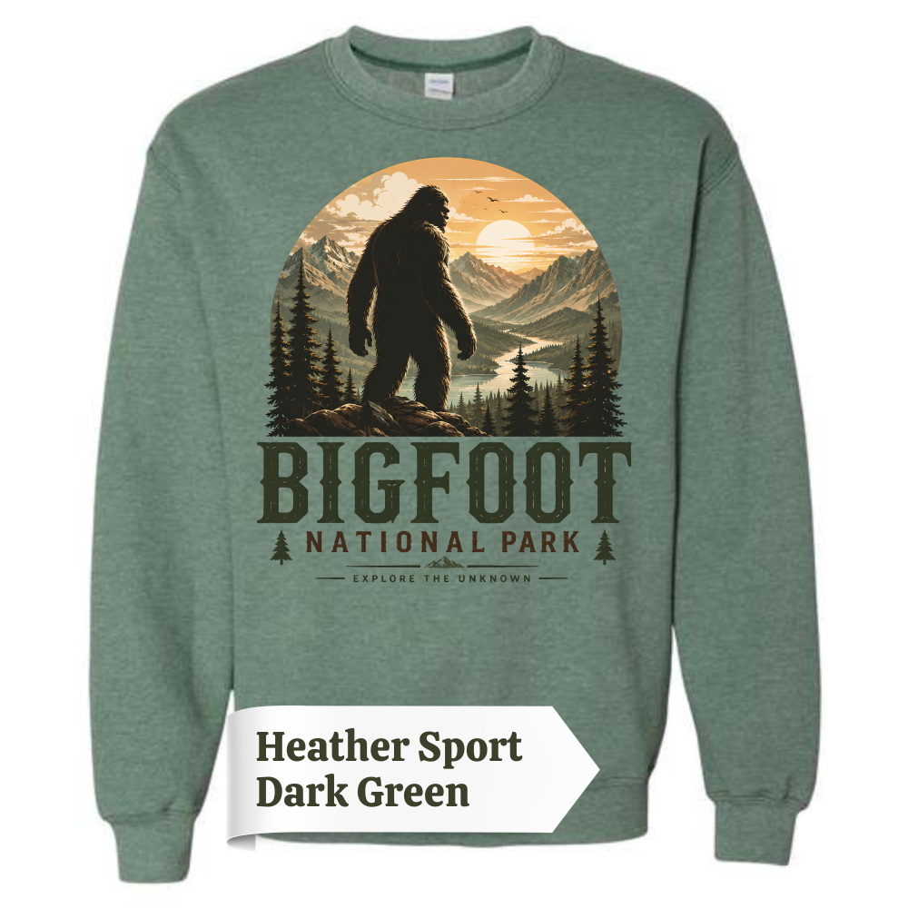 Bigfoot National Park Sweatshirt