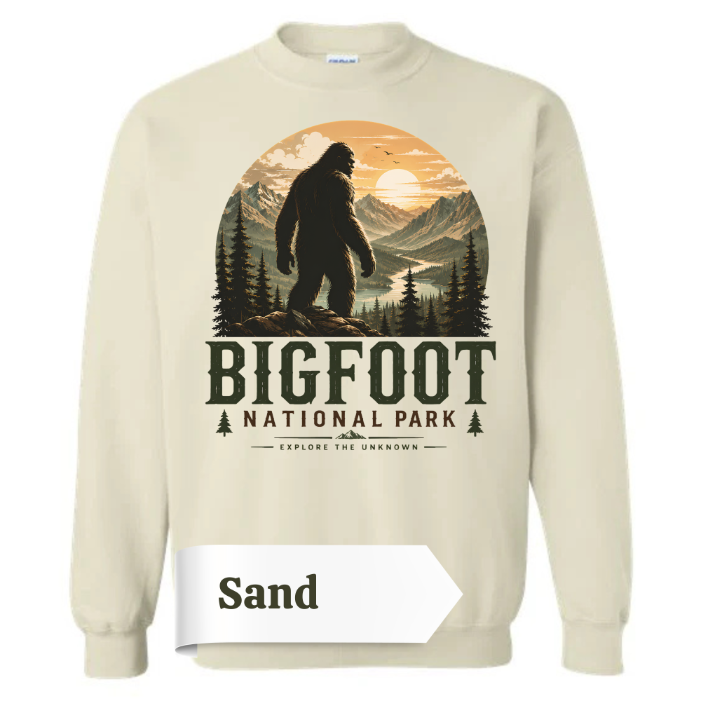 Bigfoot National Park Sweatshirt
