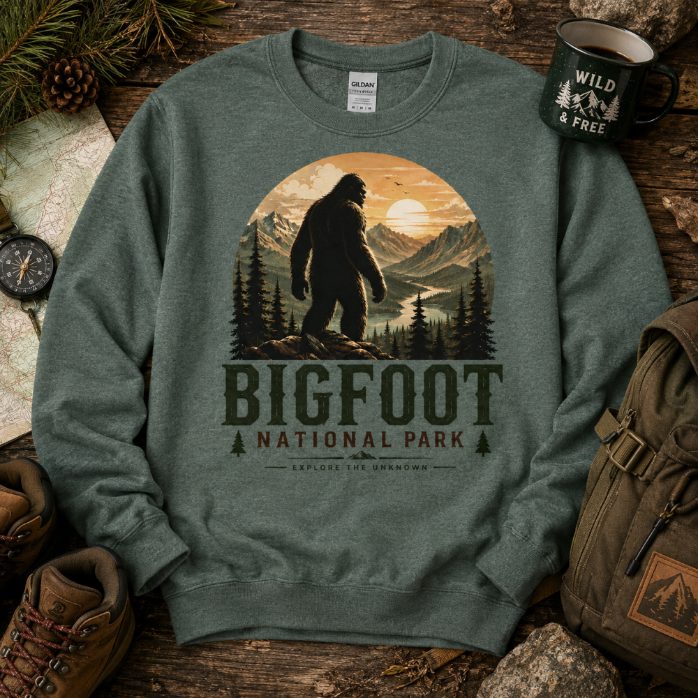 Bigfoot National Park Sweatshirt