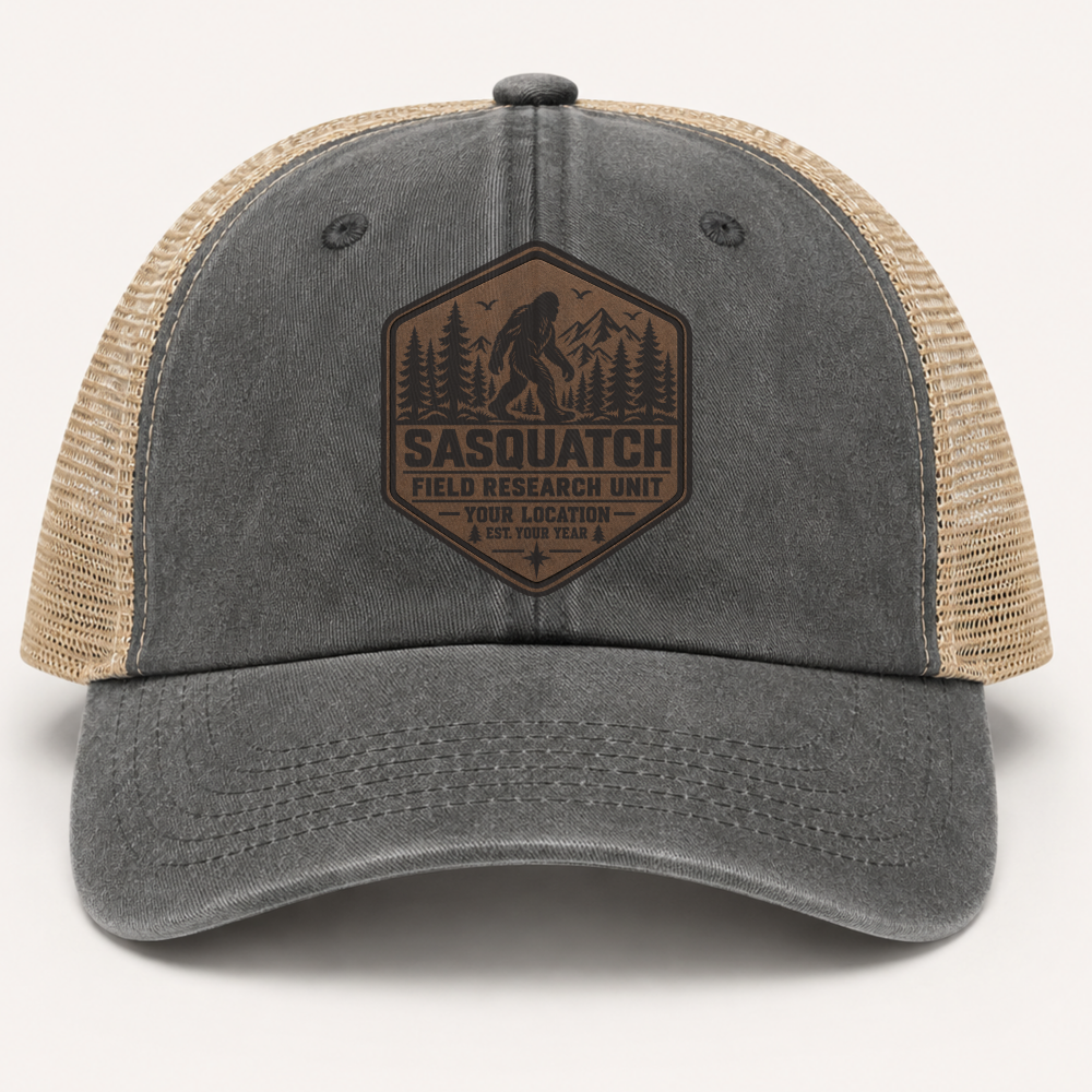 bigfoot trucker hat personalized listing image 1 bigfoot trucker hat personalized listing image 1