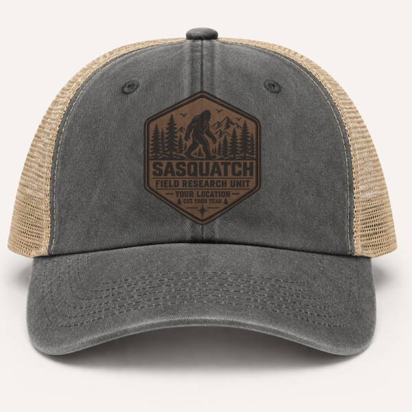 bigfoot trucker hat personalized listing image 1 bigfoot trucker hat personalized listing image 1
