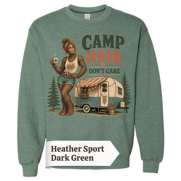 Camp Hair Bigfoot Sweatshirt