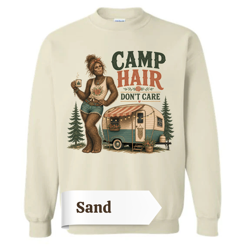 Camp Hair Bigfoot Sweatshirt