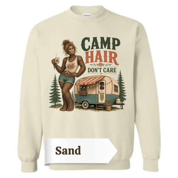 Camp Hair Bigfoot Sweatshirt
