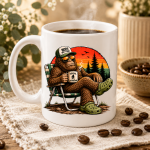 Bigfoot Social Distancing Mug – 15 oz