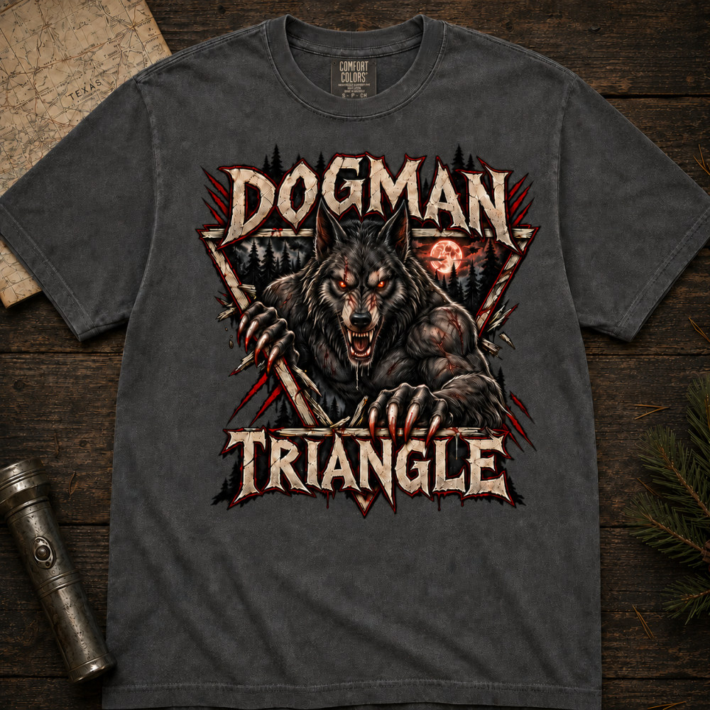 dogman triangle listing image Dogman Triangle Cryptid Shirt