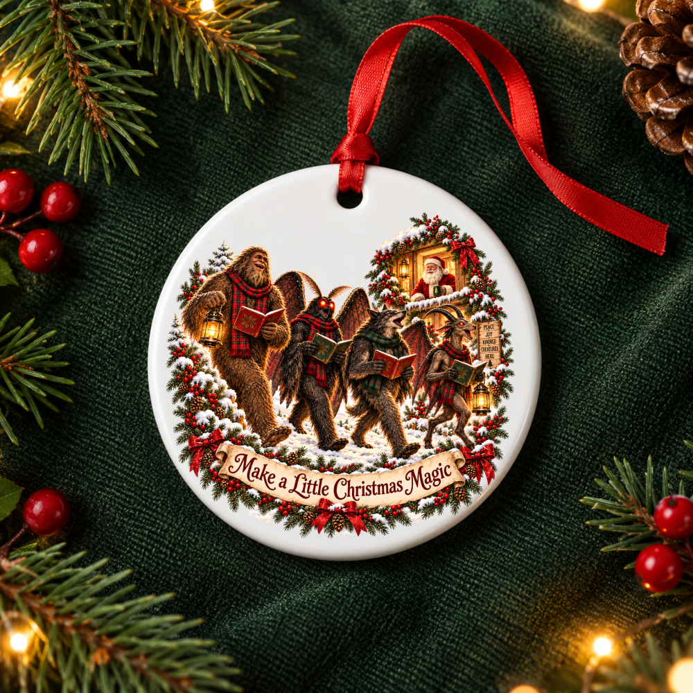 Cryptid Carolers Ornament – Make a Little Christmas Magic