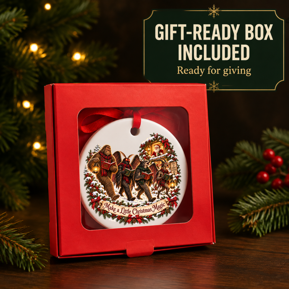 Cryptid Carolers Ornament – Make a Little Christmas Magic