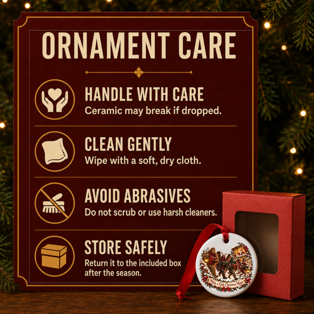 Cryptid Carolers Ornament – Make a Little Christmas Magic