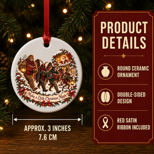 Cryptid Carolers Ornament – Make a Little Christmas Magic
