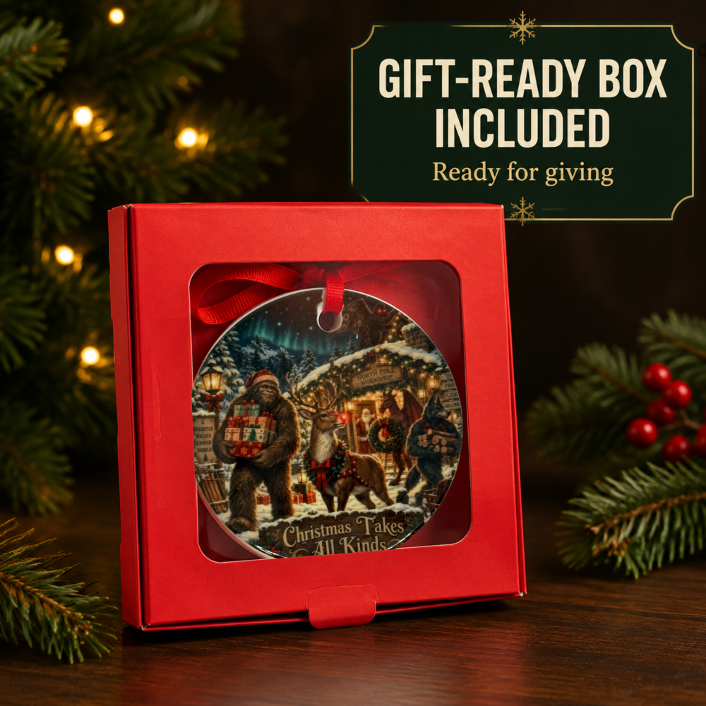 Bigfoot Christmas Ornament – Christmas Takes All Kinds